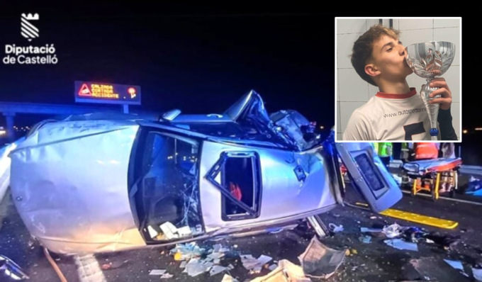 Tragico incidente in Spagna, Kayo Mesquita Sousa muore a 14 anni in un tamponamento tra tre auto
