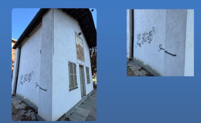 Vinovo, vandalizzata la Chiesetta di San Martino