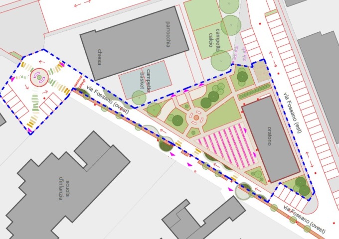 Un nuovo spazio (verde) a Rivalta di Torino, prende forma il progetto di piazza Don Puglisi