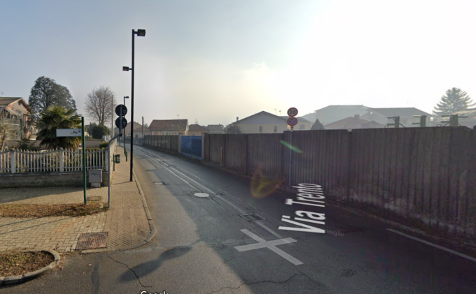 Cedimento di carreggiata in via Trento ad Orbassano, modifiche temporanee alla viabilità
