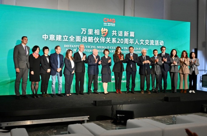 Cina e Italia celebrano 20 anni di partenariato nei media: Netweek tra i protagonisti con un programma televisivo