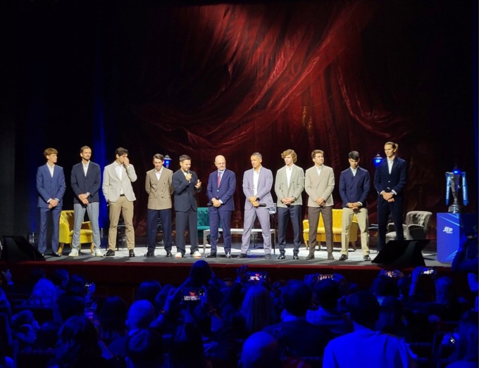 Atp Finals 2024, sul blue carpet la sfilata dei Maestri del tennis