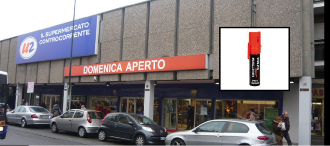 Coppia derubata e aggredita con lo Spray al peperoncino nel parcheggio di un supermercato a Nichelino