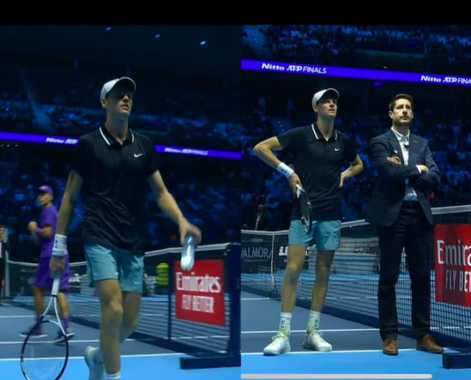 Atp Finals: due malori in due giorni, la macchina dei soccorsi funziona alla perfezione (anche con l’aiuto di Sinner)