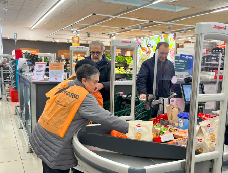 Giornata nazionale della Colletta Alimentare: Cirio, Lo Russo, Tajani e Rosatelli al Pam di via Nizza