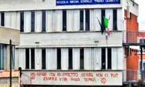 Beinasco, imbrattate da ignoti con scritte "no vax" una scuola e un centro giovani