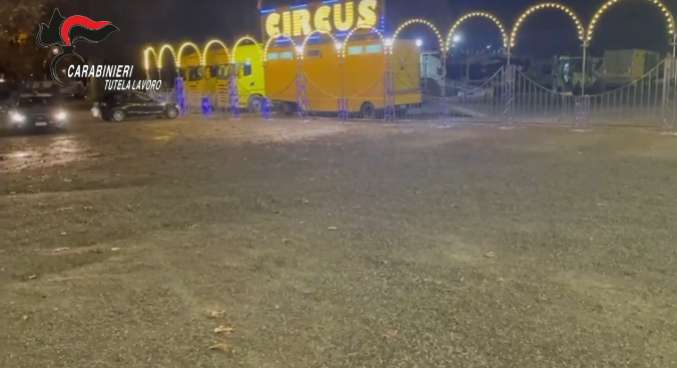 Incidente in un circo scoperchia un sistema di capolarato: il titolare arrestato a Torino