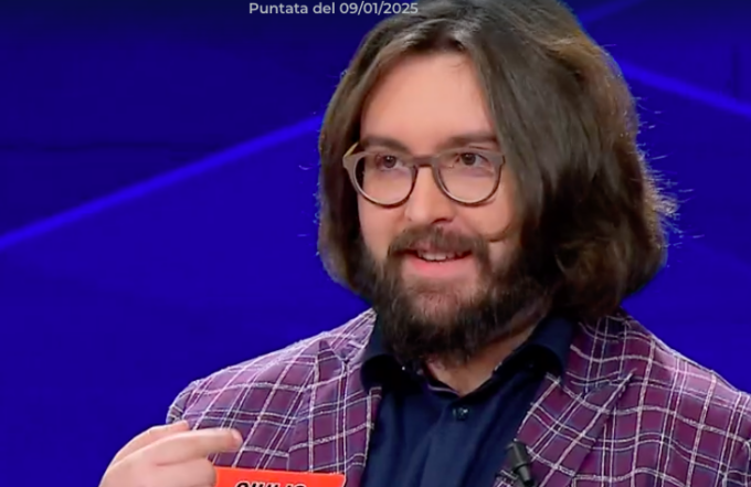 All’Eredità l’attore Giulio da Rivoli arriva alla sua seconda Ghigliottina