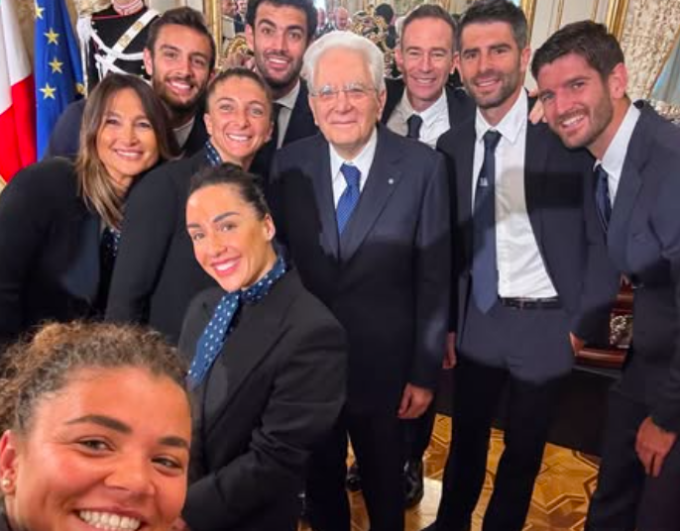 Il tennis italiano al Quirinale, i complimenti del Presidente Mattarella: “Siete stati tutti eccezionali”