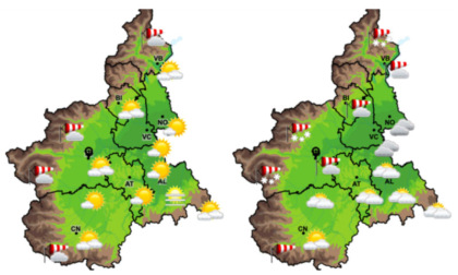 Previsioni meteo weekend a Torino e in Piemonte (10-11-12 gennaio 2025)