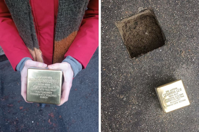 Posate sei nuove Pietre d’Inciampo per ricordare le vittime del Nazifascismo