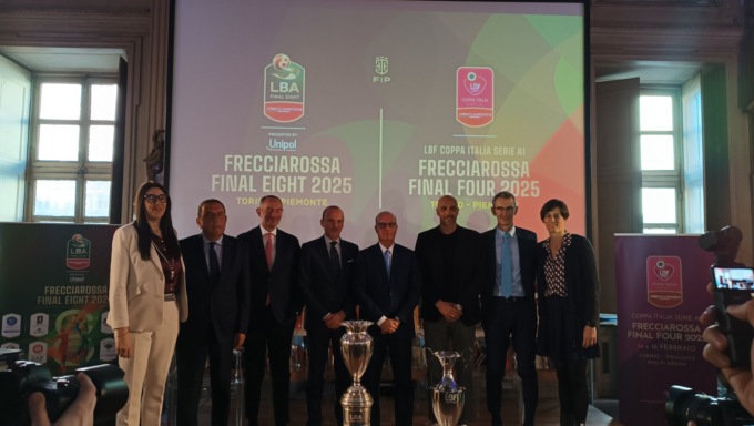 Presentate questa mattina al Circolo dei Lettori le “Frecciarossa Finali Eight di Coppa Italia di Basket”