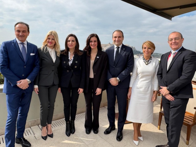 Il Presidente Alberto Cirio e il sindaco di Torino Stefano Lo Russo ad Atene per incontrare Olga Kefalogiannī, Ministro del Turismo
