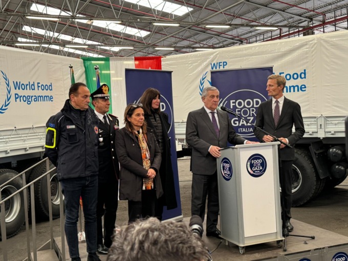 Il Piemonte in Israele per l’operazione “Food for Gaza” con i medici del Regina Margherita di Torino