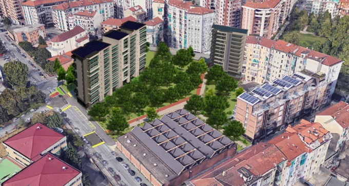 Tra via Bardonecchia e corso Peschiera sorgerà una nuova area verde voluta dalla giunta Appendino