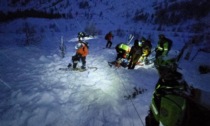 Valanghe a Pragelato e Salbertrand, il Soccorso Alpino e Speleologico Piemontese insieme alla Guardia di Finanza salva due uomini