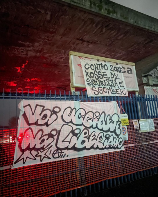 A Moncaleri rave party e protesta contro la riapertura del Cpr di Torino, feriti tre militari nelle operazioni di sgombero