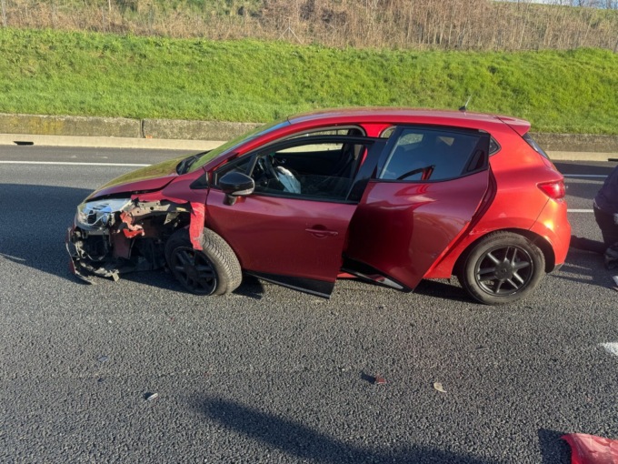 Maxi incidente in tangenziale a Collegno: 8 veicoli coinvolti