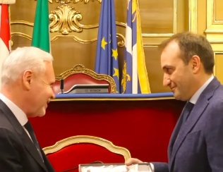 Stefano Lo Russo incontra il sindaco della cittadina ucraina Kharkiv