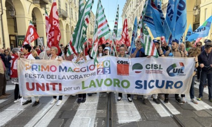 Primo Maggio 2025 a Torino "Uniti per un lavoro sicuro": il corteo tra le vie della città