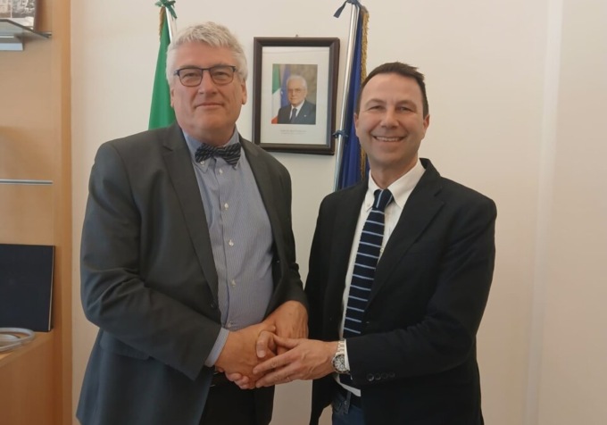 Thomas Schael ha incontrato il Rettore del Politecnico Stefano Corgnati