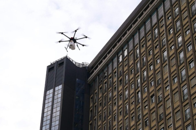 Thomas Schael presenta il progetto dei​​​​ droni ad idrogeno nella logistica della sanità