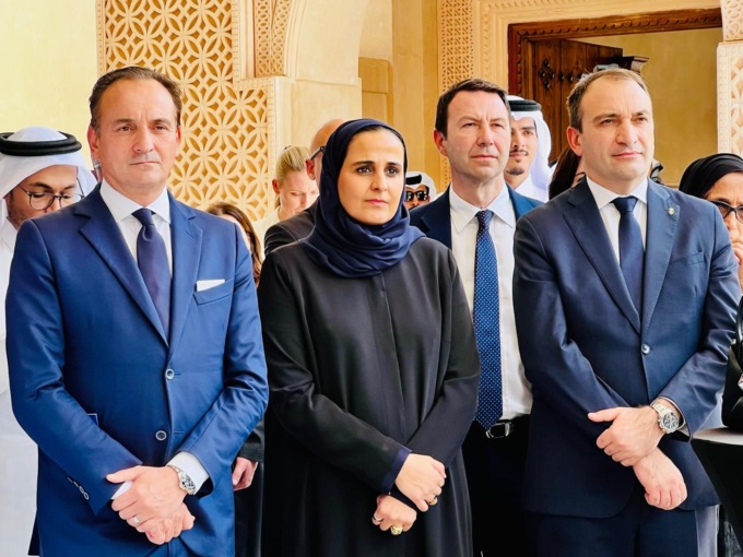 Missione in Qatar di Cirio e Lo Russo