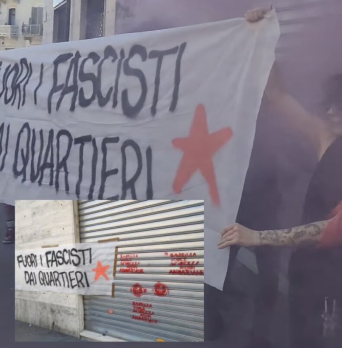 Assediata la sede di Fratelli d’Italia a Torino