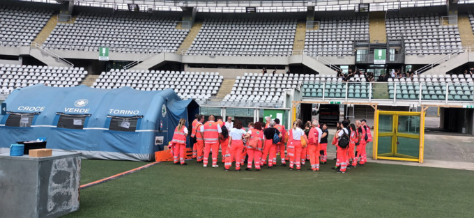 Anpas Piemonte e Croce Verde Torino in prima linea per la sicurezza dei grandi concerti estivi allo Stadio Olimpico
