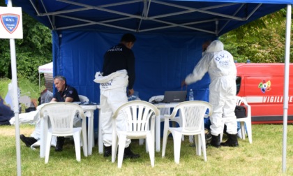La Polizia Scientifica alla manifestazione 2laghi 2milaventicinque ad Avigliana