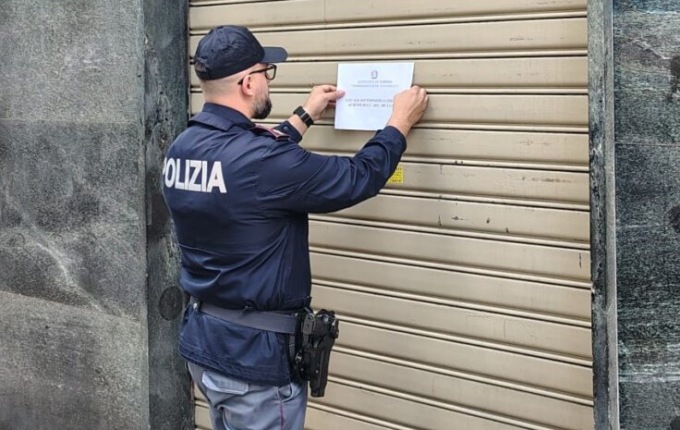 Sospesa per 8 giorni la licenza di un bar in corso Regina Margherita