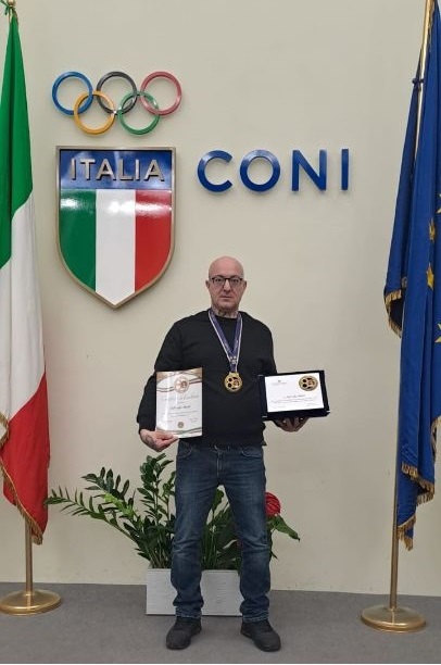 Mulé da Vinovo a Roma per il premio del Coni
