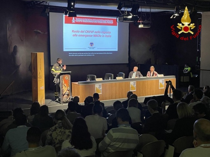 Al comando dei Vigili del Fuoco il convegno internazionale up TO date in CBRN 2025