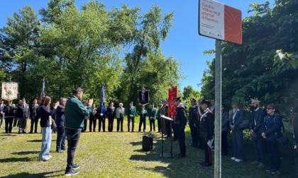 A Venaria Reale cerimonia di intitolazione del Giardino dedicato ai caduti di Nassiriya