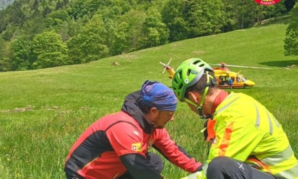 Precipita con il parapendio in fase di atterraggio: salvata dal soccorso alpino