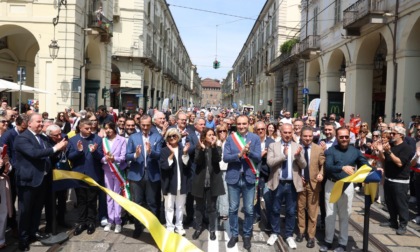 Festa grande per la nuova via Po: Torino celebrata la fine dei lavori