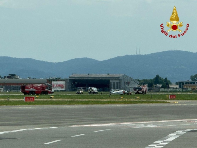 Incidente aereo a Caselle: illeso il pilota