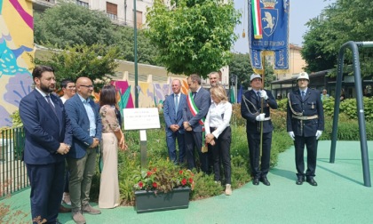 Inaugurato il "Giardino del Sole" in piazza Polonia