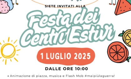 Festa dei Centri Estivi a Rivoli per parlare di "pace"