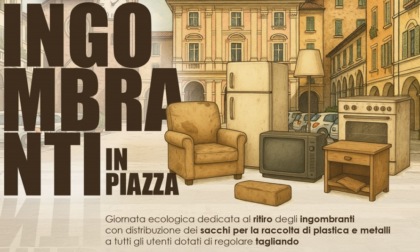 Ingombranti in piazza: a Moncalieri riparte il tour dell'isola ecologica itinerante