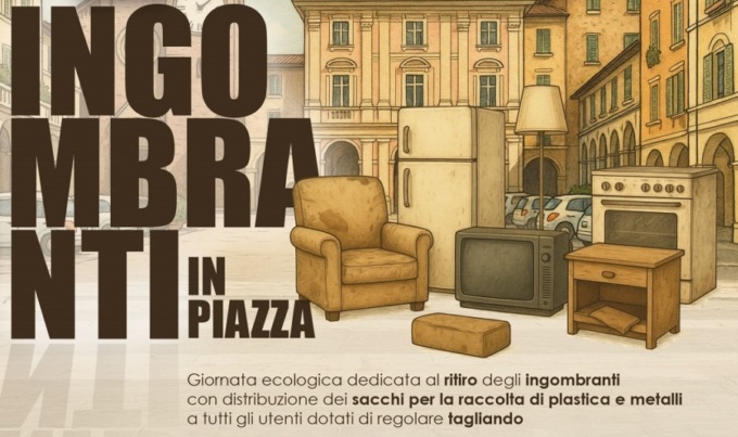 Ingombranti in piazza: a Moncalieri riparte il tour dell’isola ecologica itinerante