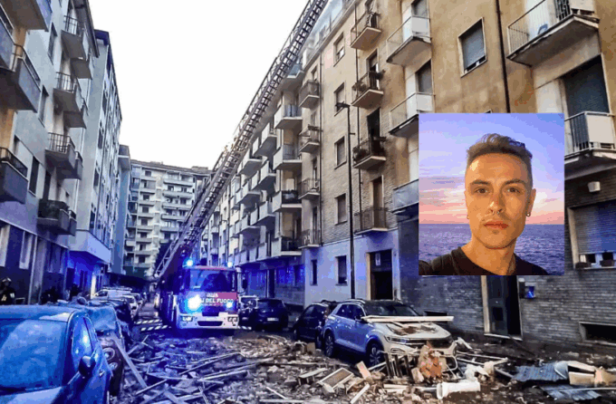 Incendio in un palazzo di via Nizza a Torino, morto un giovane di 35 anni
