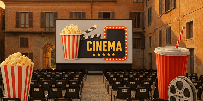 Cinema in corte: dal 23 giugno un’estate di proiezioni all’aperto  nel cortile del Palazzo Comunale di Chieri