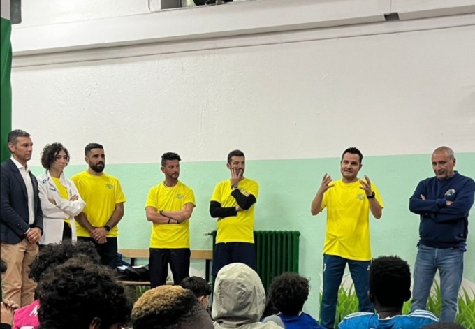 Più inclusione con calcio  e pallavolo