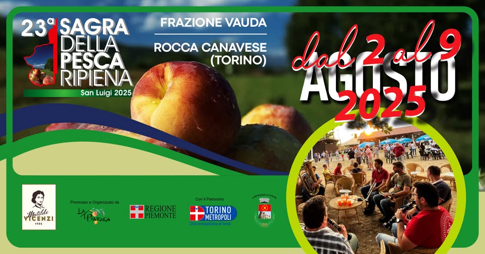 1_locandina_Sagra_Pesca_Ripiena_Vauda di Rocca Canavese_02-09_08_2025