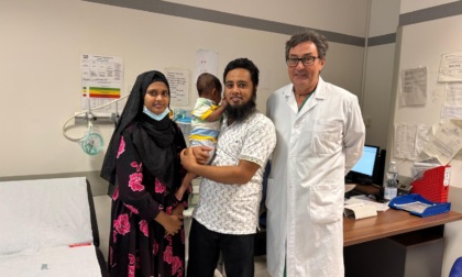 Salvato un bimbo di otto mesi nato con un solo ventricolo cardiaco proveniente dal Bangladesh
