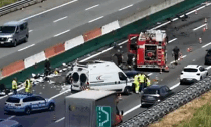 Scontro frontale sull'A4 tra Novara Est e Marcallo Mesero: 4 morti e un ferito (grave)