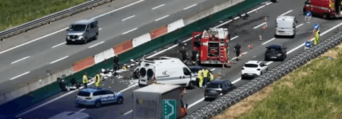 Scontro frontale sull’A4 tra Novara Est e Marcallo Mesero: 4 morti e un ferito (grave)