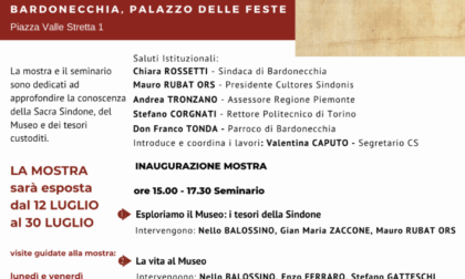 A Bardonecchia dal 12 al 30 luglio "La Sindone e il Museo in Movimento"