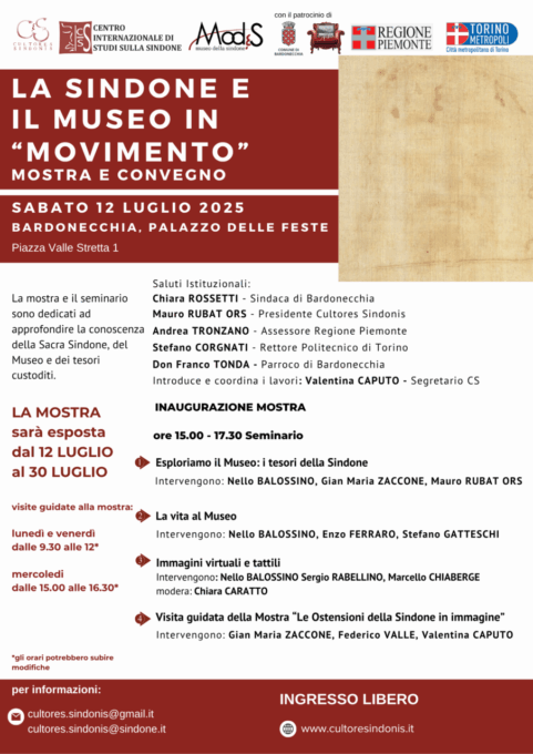 A Bardonecchia dal 12 al 30 luglio “La Sindone e il Museo in Movimento”